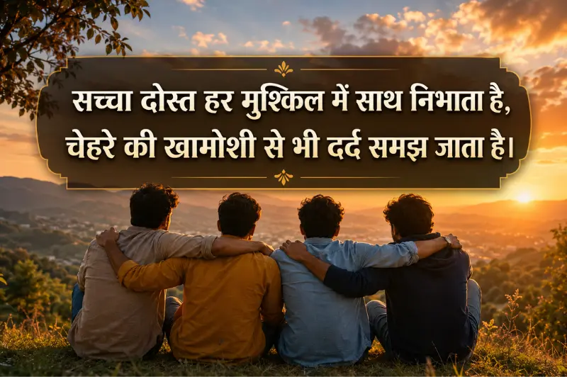 friendship poetry in hindi
