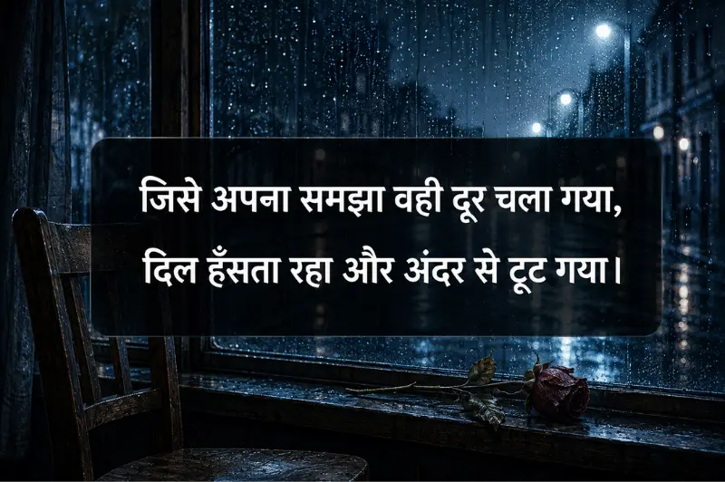 sad poetry in hindi