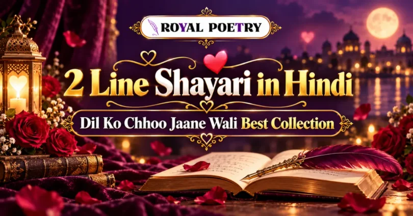 2 line shayari in hindi
