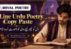 2 line urdu poetry copy paste