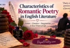 characteristics of romantic poetry in english literature