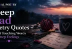 deep sad poetry quotes