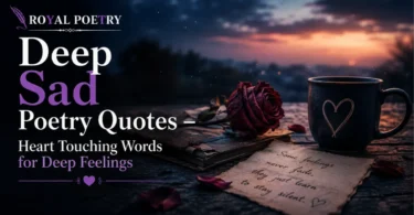 deep sad poetry quotes