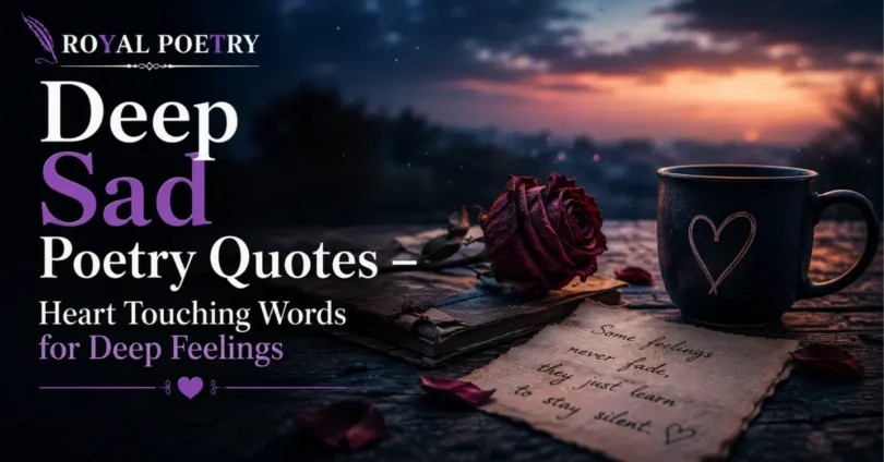 deep sad poetry quotes