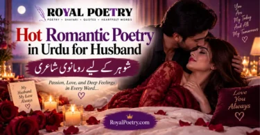 hot romantic poetry in urdu for husband