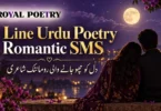 line Urdu poetry romantic SMS