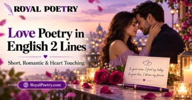 love poetry in english 2 lines