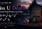 miss u death emotional sad poetry in urdu