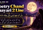 poetry chand shayari 2 line