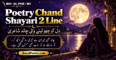 poetry chand shayari 2 line