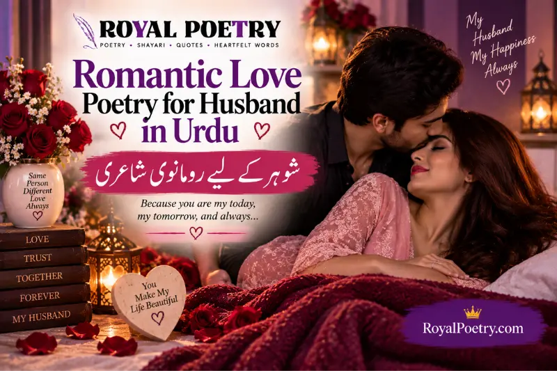 romantic love poetry for husband in urdu