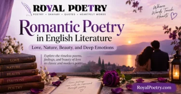 romantic poetry in english literature