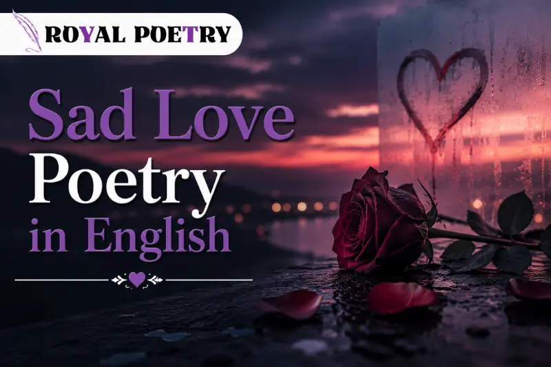 sad love poetry in english