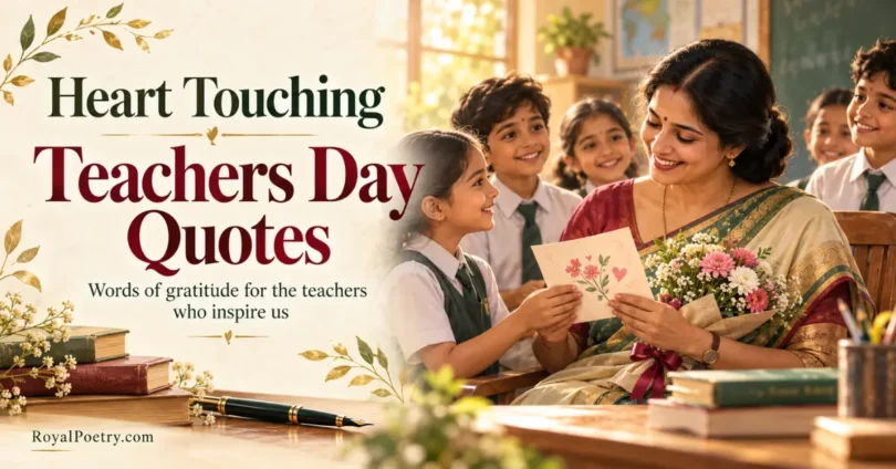 heart touching teacher day quotes